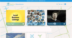 Desktop Screenshot of hellostockton.com