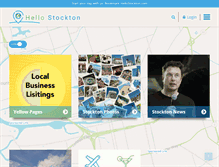 Tablet Screenshot of hellostockton.com